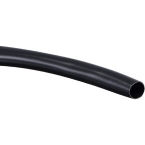 Unifizz PVC Black Air Tubing 10mm ID 11mm OD 3m Length Flexible Pipe Hose Lightweight Plastic Tubing for Water Oil Air Transfer
