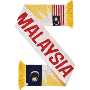 Euroscarves Malaysia Soccer Knit Scarf