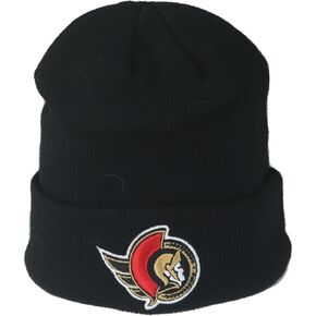 ZHATS Unisex Kid's NHL Officially Licensed Youth Beanie Cuff Icon Team Color