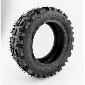 90/70-6 10-inch Rubber Explosion-proof 10" Off-Road Tubeless Tire Replacement for ATV UTV Mobility Scooter POV Power Scooter Wheelchair Wider & Thicker Tyre Wheel Parts (1)