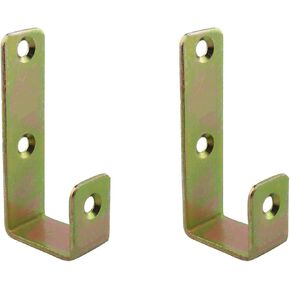 2PCS Z Shape Back Door Hook Rack Hanger Organizer Zinc Stair Hook Over The Door Hooks Stainless Steel Stair Hook Over The Door Hooks Seamless Nail-Free Bathroom Kitchen
