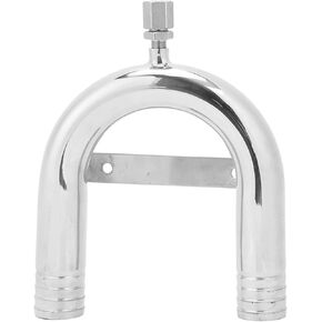 Marine Vented Loop, 32mm/1.25in Vented Loop Anti Siphon Safety Device for Boats and RVs, 316 Stainless Steel Proof High Precision Boat Vent Loop with Stable Construction