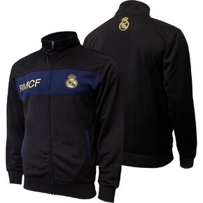 Icon Sports Officially Licensed Soccer Track Jacket – Full Zip Active Top – Lightweight Football Club Team Apparel
