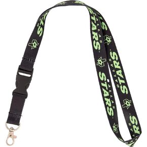 Desert Cactus Dallas Stars Lanyard NHL National Hockey League مفاتيح السيارة معرف شارة حامل سلسلة مفاتيح قابلة للفصل مشبك مشبك (حبل C) in Kuwait