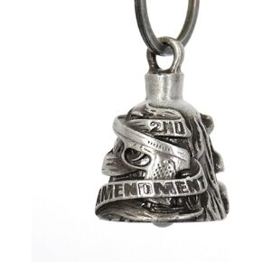 Milwaukee Leather Motorcycle Good Luck Bell | Key Chain Accessory for Bikers | MLB90XX - One Size