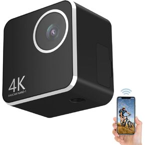 Mini Body Cam 2.5K 30FPS, HD Waterproof Body Camera, EIS, 4X Zoom, 139° Wide-Angle, APP Control, FHD Night Vision, Wearable Camcorder for Traveling, Cycling and Outdoors Activities(No Card)