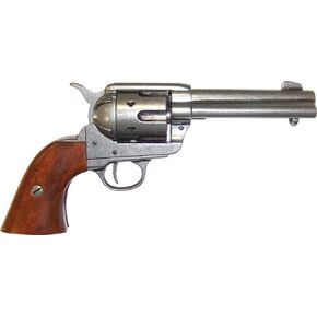 Denix "Peacemaker" 0.45 Replica Gun (Pewter) - Non-Firing Replica