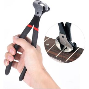 Professional Guitar Bass Fret Wire Nipper Puller Plier String Cutter Luthier Tool Scissors Stainless Steel,Guitar Fret Plier