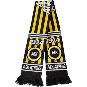 AEK Athens Scarf | Soccer Fan Scarf | Premium Acrylic Knit