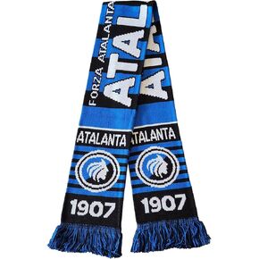 Atalanta Scarf | Soccer Fan Scarf | Premium Acrylic Knit