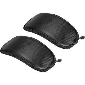 PATIKIL Hard Ski Goggle Case, 2 Pack EVA Sports Glasses Case Shockproof Snowboard Goggles Box, 8.66" x 4.72"