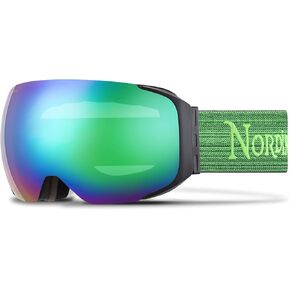Nordik HOD Magnetic OTG Diamant Ski Goggles Men Women Bonus lenses Anti-Fog OTG for Snowboarding Skiing 100% UV protection