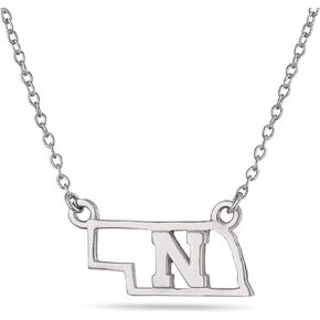 Stone Armory Nebraska Cornhuskers Gifts - University of Nebraska Charm Pendant Necklace - Hypoallergenic and Adjustable 16-20in - Nebraska Cornhuskers Jewelry