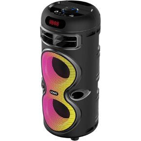 Boytone, Portable Bluetooth Speaker System- Karaoke Machine with Subwoofer, RGB DJ Lights, Wireless Stereo, TWS Pairing, Long Battery Life for Home Parties and Outdoor Entertainment (BT-33K)