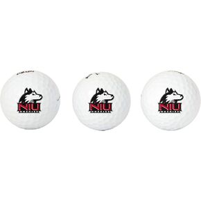 Desert Cactus Northern Illinois University Golf Balls 3 Pack Full Color Golf Ball (Design A)