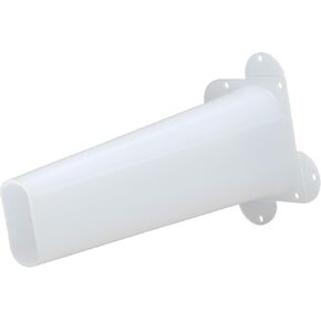 Bat Reusable Exclusion, Bat Cone Excluder Removal Tool, One Way Bat Door Plastic Exclusion Tube, Bat Remove Deterrent Device for Wildlife, Easy Way to Get Roof and Attic Bats Out, White