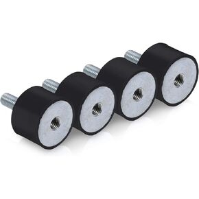 Rubber Shock Absorber Mounts Set of 4 Rubber Isolator Mounts (VD30*20 M8*23)