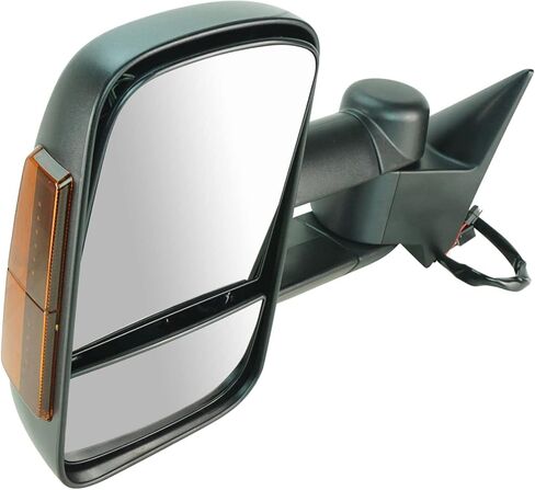 Trail Ridge Tow Mirror Power Heated Signal Clearance Chrome Pair for Ford SD in Kuwait