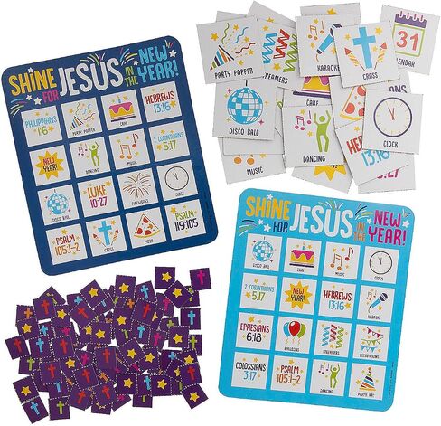 Shine for Jesus in The New Year Bingo Game - 22 Pc in Saudi Arabia