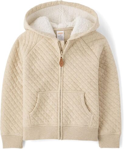 Gymboree,and Toddler Long Sleeve Zip Up Hoodie,Greenwhich Tan,2T in Saudi Arabia