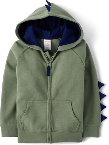 Gymboree,and Toddler Long Sleeve Zip Up Hoodie,Greenwhich Tan,2T in Saudi Arabia