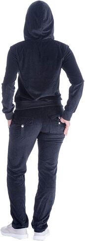 Facitisu Tracksuit for Women Set 2 Piece Joggers Terry Jogging Sweat Outfits Hoodie and Sweatpants in Saudi Arabia