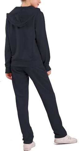 Facitisu Tracksuit for Women Set 2 Piece Joggers Terry Jogging Sweat Outfits Hoodie and Sweatpants in Saudi Arabia