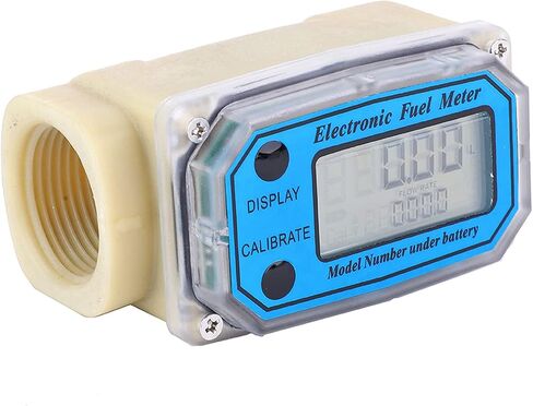 عداد المياه الرقمي الصغير عداد الوقود عداد المياه التوربينات عداد الوقود 15-120L/دقيقة 1 "NPT ، لقياس الكيروسين والبنزين in Saudi Arabia