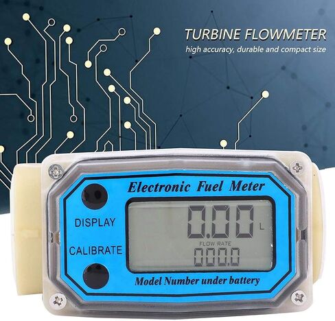 عداد المياه الرقمي الصغير عداد الوقود عداد المياه التوربينات عداد الوقود 15-120L/دقيقة 1 "NPT ، لقياس الكيروسين والبنزين in Saudi Arabia