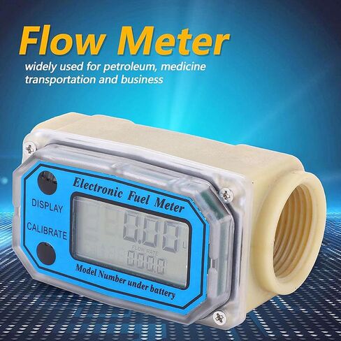 عداد المياه الرقمي الصغير عداد الوقود عداد المياه التوربينات عداد الوقود 15-120L/دقيقة 1 "NPT ، لقياس الكيروسين والبنزين in Saudi Arabia