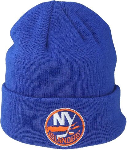 ZHATS Unisex Kid's NHL Officially Licensed Youth Beanie Cuff Icon Team Color in Saudi Arabia
