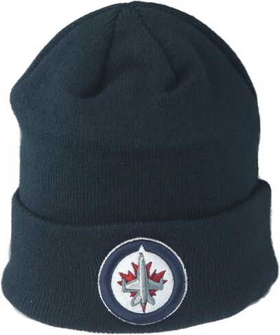 ZHATS Unisex Kid's NHL Officially Licensed Youth Beanie Cuff Icon Team Color in Saudi Arabia