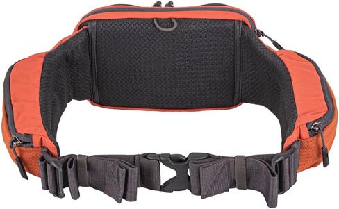 Mountainsmith Sprint Lumbar Waist Fanny Hip Pack, Running, Hiking, Travel, Dog-Walking, Outdoor Activities with 4 Zippered Pockets, Cinnamon Red in Saudi Arabia
