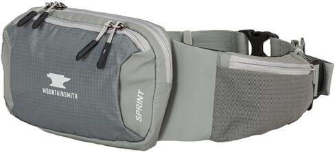 Mountainsmith Sprint Lumbar Waist Fanny Hip Pack, Running, Hiking, Travel, Dog-Walking, Outdoor Activities with 4 Zippered Pockets, Cinnamon Red in Saudi Arabia