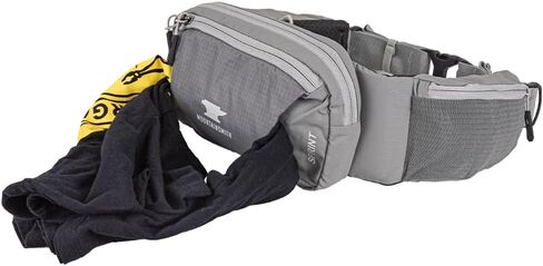 Mountainsmith Sprint Lumbar Waist Fanny Hip Pack, Running, Hiking, Travel, Dog-Walking, Outdoor Activities with 4 Zippered Pockets, Cinnamon Red in Saudi Arabia