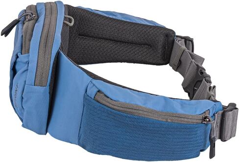 Mountainsmith Sprint Lumbar Waist Fanny Hip Pack, Running, Hiking, Travel, Dog-Walking, Outdoor Activities with 4 Zippered Pockets, Cinnamon Red in Saudi Arabia