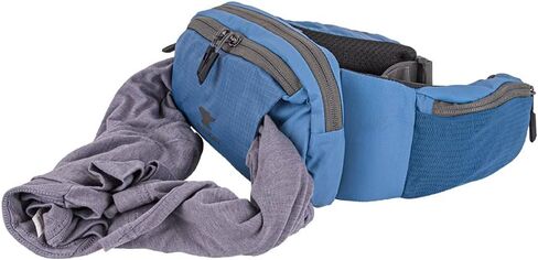 Mountainsmith Sprint Lumbar Waist Fanny Hip Pack, Running, Hiking, Travel, Dog-Walking, Outdoor Activities with 4 Zippered Pockets, Cinnamon Red in Saudi Arabia