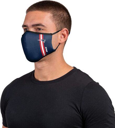 foco NFL unisex-adult NFL Team Logo Sport Reusable Washable Fashion Face Cover Mask 3-pack in Kuwait