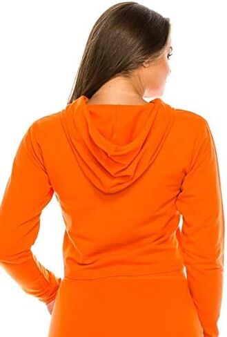 Women’s CROPPED HOODIE PULLOVER Cotton Blend Active Yoga Lounge Casual Wear in Saudi Arabia