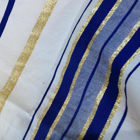 Prayer Shawl for Jews, Hand Knitted, 4 Color Options, Thoughtful Gift, RED, average size, Blue in Kuwait