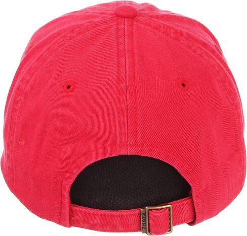 NCAA Zephyr Nebraska Cornhuskers Mens Scholarship Relaxed Hat, Adjustable, Team Color in Saudi Arabia