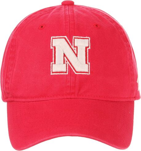NCAA Zephyr Nebraska Cornhuskers Mens Scholarship Relaxed Hat, Adjustable, Team Color in Saudi Arabia
