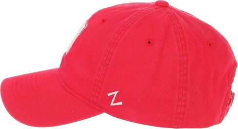 NCAA Zephyr Nebraska Cornhuskers Mens Scholarship Relaxed Hat, Adjustable, Team Color in Saudi Arabia