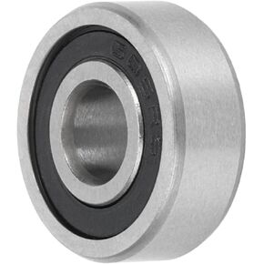 ACROPIX 605-2rs Deep Groove Ball Bearings P6 5x14x5mm Lubricated Bearings Double Rubber Seal Black Silver Tone Scooter Skateboard Wheel