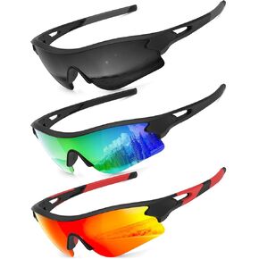 NSSIW Polarized Mens-Sunglasses Sports Sunglasses-Men: Running Sun Glasses Women Polarized UV Protection for Cycling