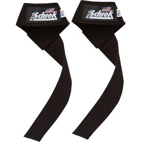 Schiek Sports Basic Padded Lifting Strap 10024 (Pack of 2) - Weightlifting