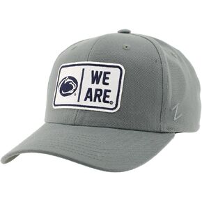 ZHATS Standard NCAA Officially Licensed Hat Competitor Patch Defer Gray, Grey, One Size