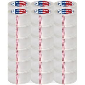 Heavy Duty Packing Tape 36 Rolls, Total 2340Y, Clear, 2.8 mil, 1.88 inch x 65 Yards, Ultra Strong, Refill for Packaging and Shipping