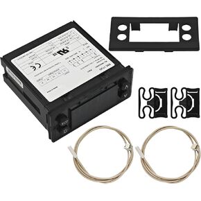 مجموعة تحكم درجة الحرارة ERC112D ، وحدة تحكم إلكترونية للتبريد مع تحقيقات مستشعر NTC مزدوجة ، استبدال Air Beverage 00C30-123D-03 و Danfoss ERC-112D 080G3492 080G3490 in Kuwait