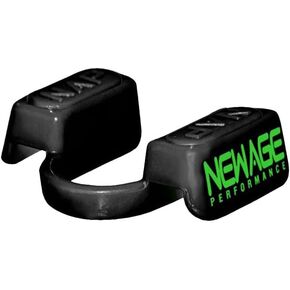 New Age Performance 5DS Mid Profile Fitness Mouthpiece, Enhance Athletic Performance for Weightlifting, Endurance, and All Non-Contact Sports, Black